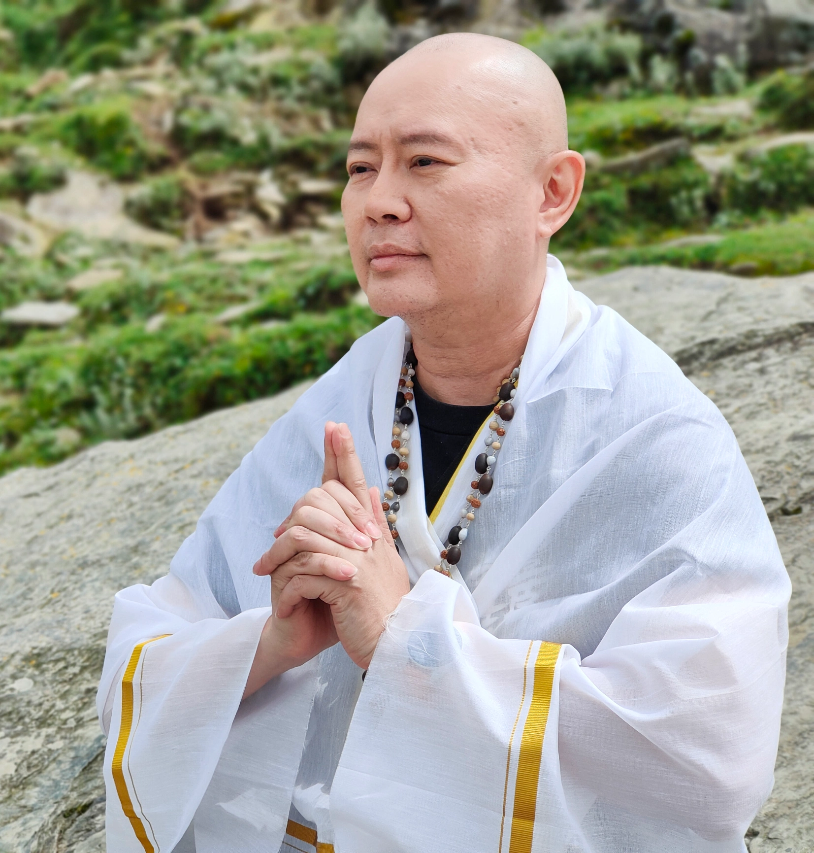 Posture of Sat Meditation
