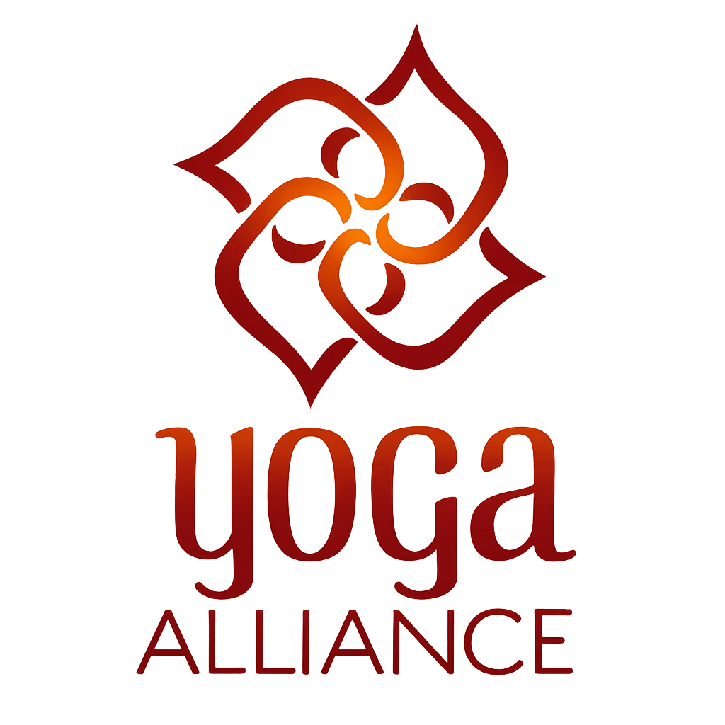 Yoga alliance logo in square
